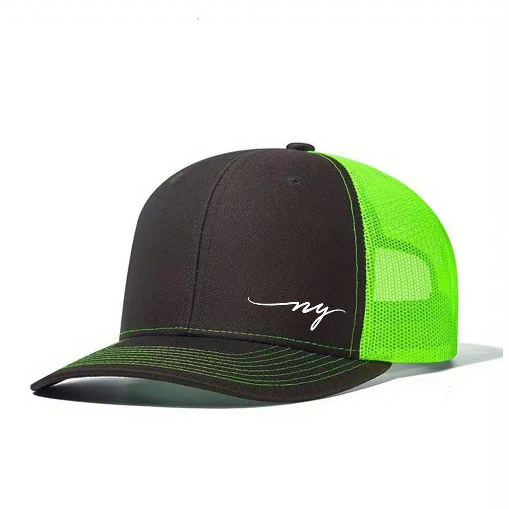 Adjustable Unisex Breathable Outdoor Sports Mesh Cap | Truck Driver's Bull Head Print Richardson Hat, Baseball Cap