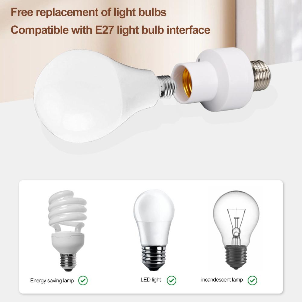 E27 Lampenfassung Intelligente Lampenfassungen Für Zimmer Wohnzimmer Kabelloser Timer Glühbirne Radarsensor Lampenfassung