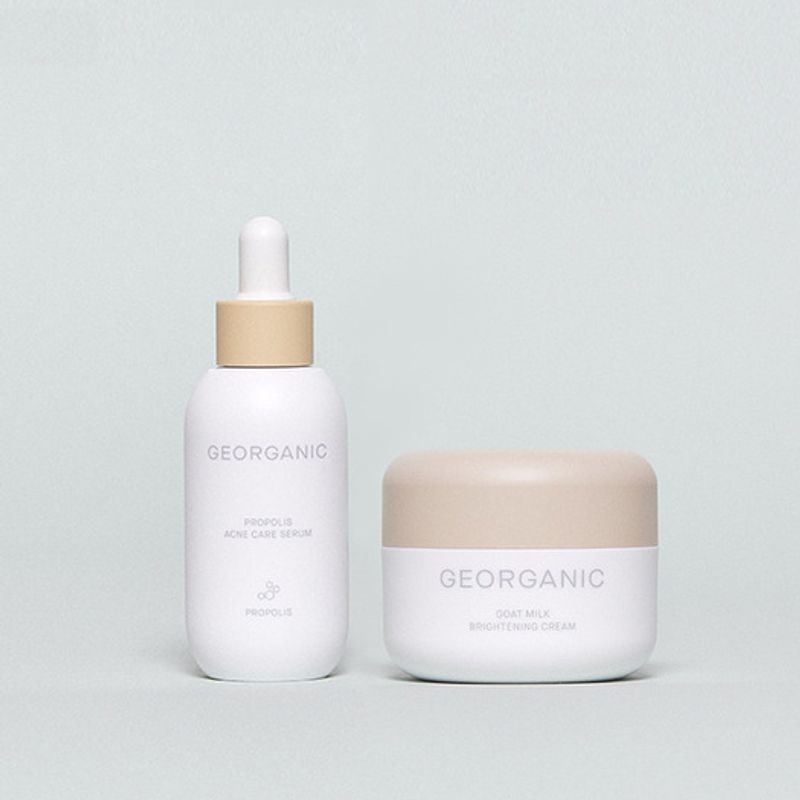 GEORGANIC Whitening & Trouble Care 2-piece Set SET