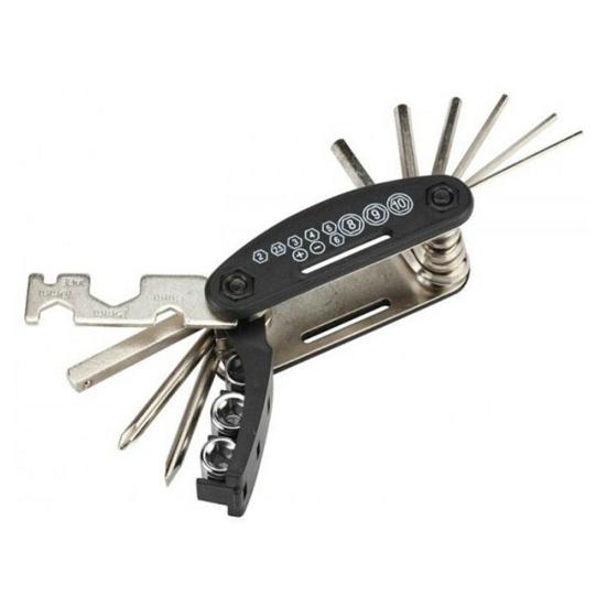 16 in 1 Multifunction Folding MTB Road Bike Repair Tool Wrench Screwdriver