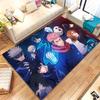 Anime Jujutsu Kaisen Cartone Animato Itadori Yuji Tappeto Area Antiscivolo per Soggiorno Tappeto Morbido per Camera da Letto Divano Bambino, Decorazione Casa Zerbino Regalo