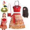 Piger Moana Hav Eventyr Halloween Cosplay Kostume Rollespil Udklædning Vaiana Prinsesse Tøj Til 2-12 År
