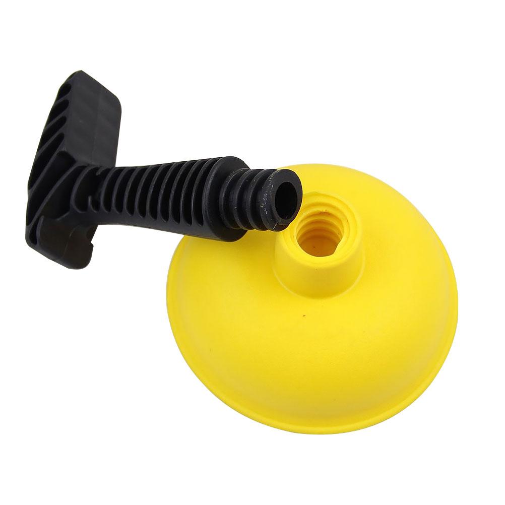 Premium TPR Sink Plunger Kitchen Drainage Plunger Sewer Pipe Cleaner Sewer Bathroom Hair Removal Plunger Strong