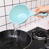 Durable Plastic Water Ladle with Long Handle for Bathing and Kitchen - Ideal for Baby and Children's Use