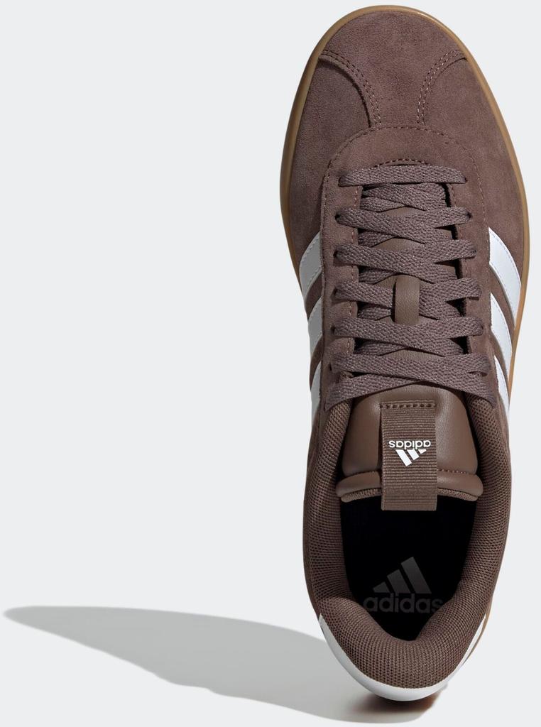 Кроссовки Adidas VL Court 3.0 earth strata/cloud white/gold metallic