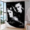 Classic Movie Twiligh Funny And Creative Beach Shower Curtain Waterproof Polyester Bath Curtains For Bathroom Decorate With Hook