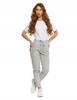 Women's Sweatpants with Pockets and Drawstrings Classic MORAJ XXL LIGHT GREY