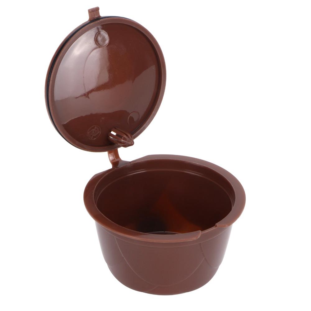 Refillable Structure Reusable Coffee Capsules Reusable Design Coffee Filter Accessories Office Use