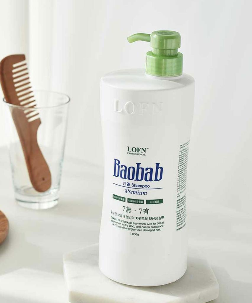 Baobab 21st (For Dry/Normal Scalp) Premium Mildly Acidic Shampoo 1000ml