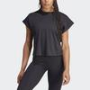 AdidaS Women S freSh STyle Yoga STudio T ShirT Made From Recycled maTerialS