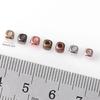 800pcs CCB Square with Rounded Corners Beads 3mm Mixed Color for DIY Jewelry Necklace Making Accessories