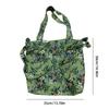 Fashion Retro Floral Print Bag Large-Capacity Corduroy Shoulder Bag Casual Small Fresh Canvas Crossbody Bag
