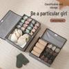 Drawer-Style Fabric Underwear Organizer: Sock and Panty Storage Box for Wardrobe