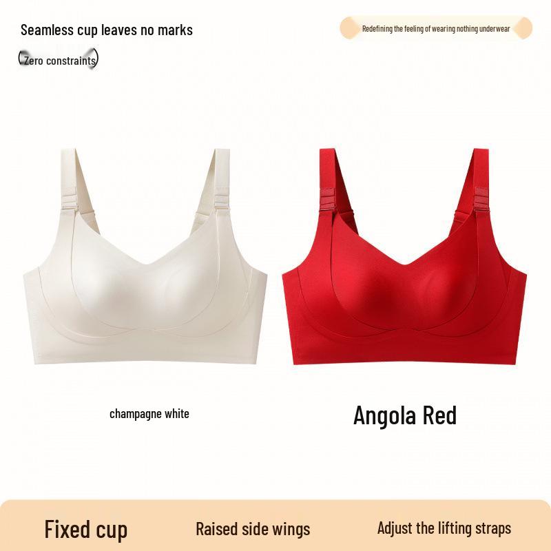 Anti-Sagging Seamless Bra for Small & Big Chests: Lifts, Gathers, and Minimizes for a Fuller Look