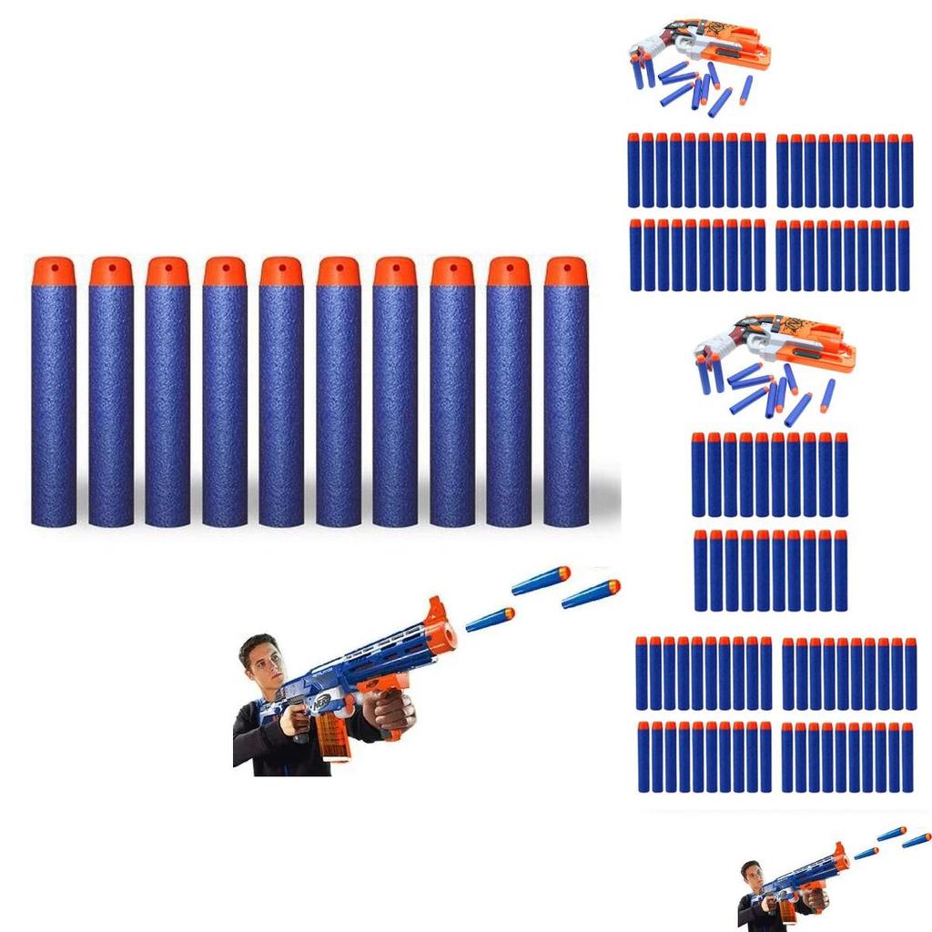 High Quality 7.2cm Eva Foam Bullet Accessories For Soft Dart Guns In Multiple Colors