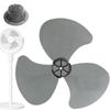 3 Leaves Plastic Fan Blade Electric Fan Accessories Household Standing Pedestal Fan Blade Table Fanner With Nut Cover