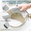 10 Piece Set of Cleaning Cloth, Metal Wire, Kitchen Sink, Towels, Dishwashing Cleaning Tools