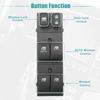 ACROPIX Front Left Driver Side Power Window Switch Fit for Subaru Forester 2014-2016 No.83071SG040 - Pack of 1 Black