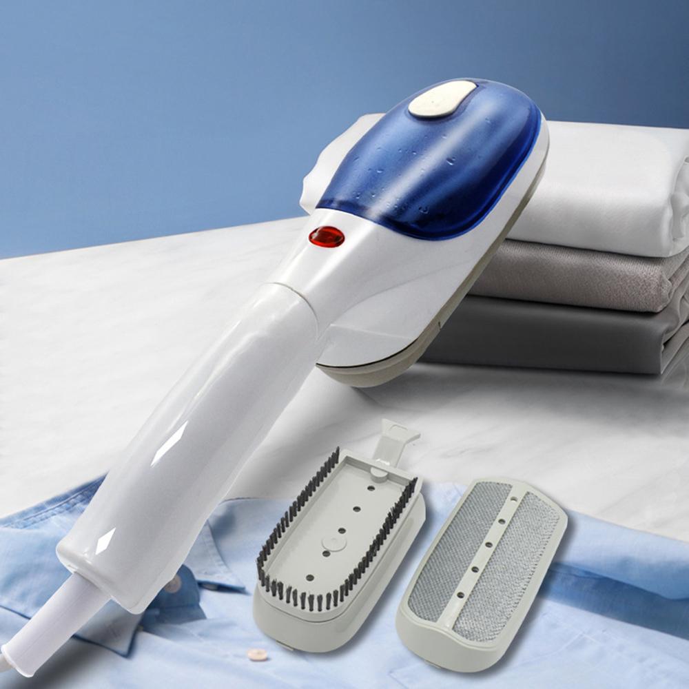 

Portable Steam Machine Mini Garment Steam Steamer, Horizontal & Vertical 800W Easy Wrinkle Removal, Suitable for Travel & Home EU белый