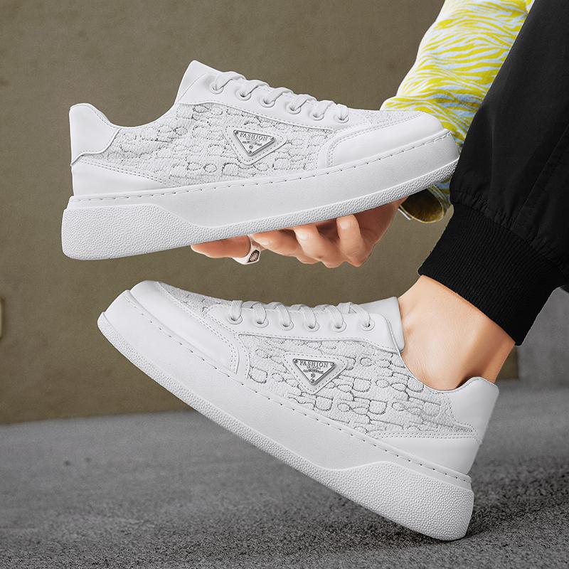 Mode CYYTL Herrenschuhe Lässige Sneaker Luxus Skateboard Sommer Leder Outdoor Wandern Designer Sport Tennis Laufen Plateau Slipper