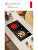 Smart Double-Burner Induction Cooktop - High Power, Built-In & Multifunctional