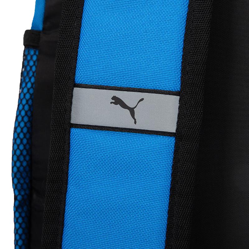 New PUMA Fabric Backpack Medium Size Unisex Black & Blue 090238-02