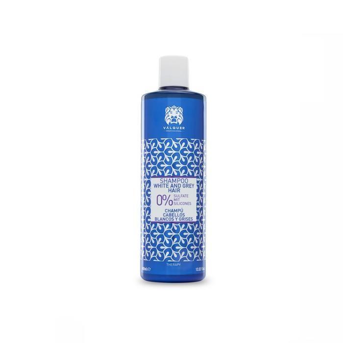 Shampooing - VALQUER - Cheveux Blancs &amp; Gris - 250 ml - Sans parabène - Mixte