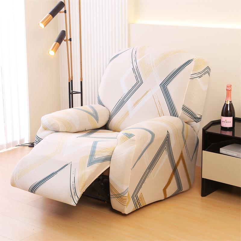 

2026 New 1/2/3 Seat Recliner Cover Stretch Couch Cover for Recliner Sofa Chair Cover for Kids, Pets, Dog and Cat 1-seat (4pcs)