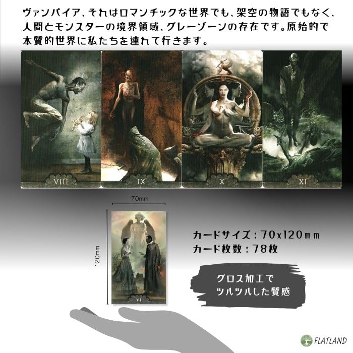 Tarot V Tarot V Tarot Reading Instructions with Japanese Instruction Manual, Authentic Tarot Cards, 78 Cards