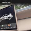 Volvo XC70 Center Console Displayschutz & Navigationsblende Silikonpad - Passend für 26 Modelle