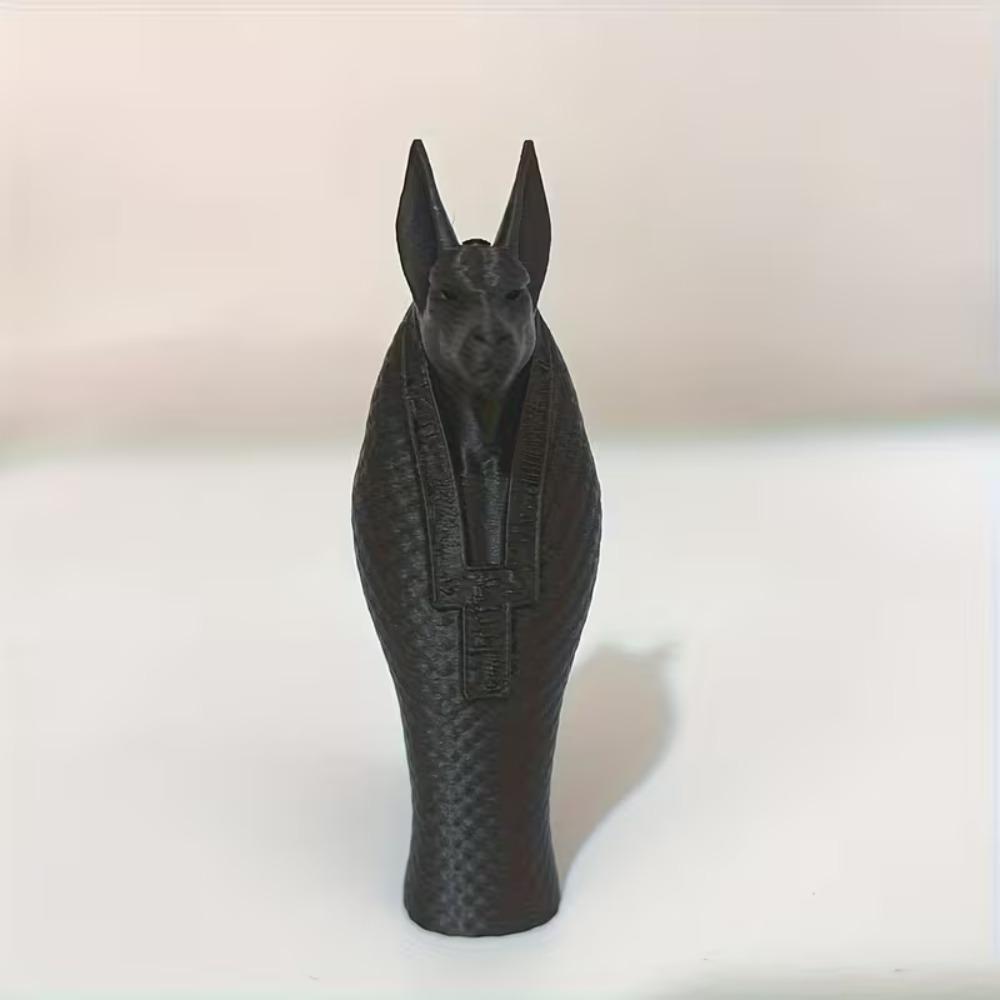 Статуя египетского бога Анубиса, 3D-печатная древнеегипетская таинственная статуя бога-хранителя, Статуя-декорация для любителей домашних животных, Собака
