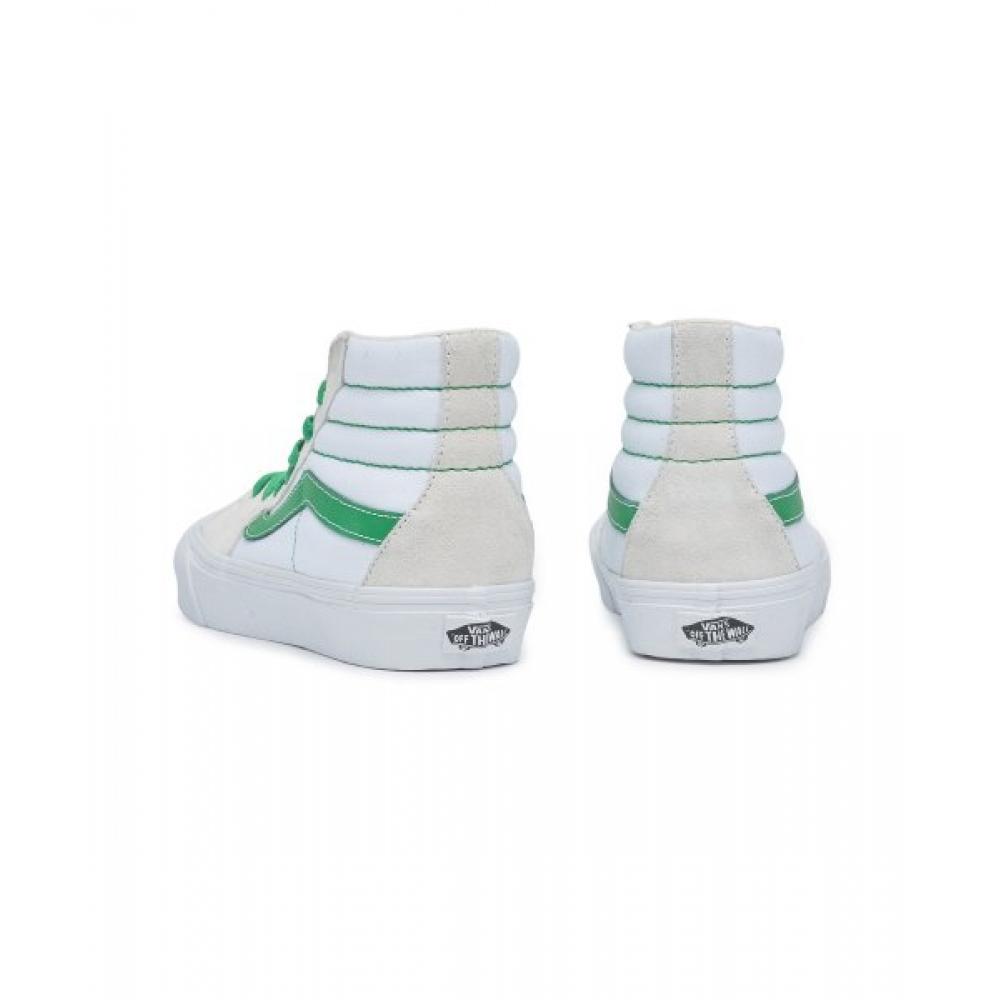 Vans Skate Hi Vr3    Pop  Green  True wHite Vn0005unbgn1