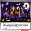 Party Backdrop Halloween Flat Spooky Witch Photo Booth Background Party Decor