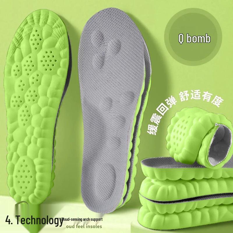 

Дышащая стелька Xin Yang Dao 4D: ПУ латекс, Супермягкий, Устойчивый к запахам, Идеален для мужчин и женщин, Комфорт для военной подготовки 45-46 (trim to fit)