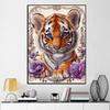 5d DIY Diamant Malerei Kreuzstich Tier Little Tiger Diamant Stickerei Mosaik voller Runde Bohrer Home Decor