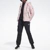 Reebok Short Warm Outdoor Sports Hooded Down Jacket Women Jackets Pink GK2125