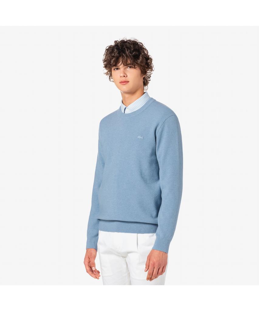 LACOSTE Men'S Basic Crew Neck Pullover Ah596E-55N Hbp