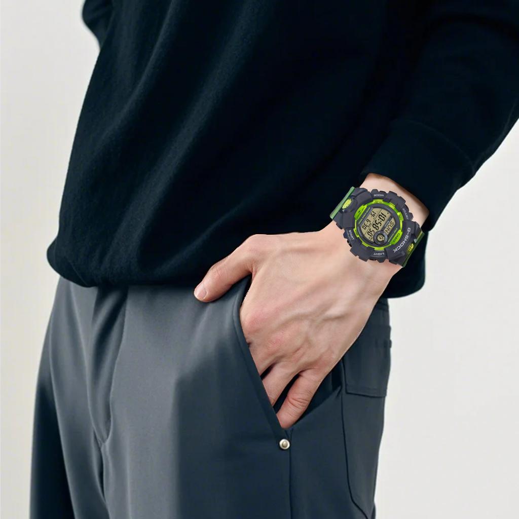 CASIO Men G-SQUAD Series Gray Watch GBD-800-8PR GBD-800-8PR