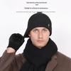 Men's Woolen Beanie for Large Heads - Thick, Warm, Breathable, Sweat-Proof, Ideal for Autumn & Winter