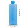 8pcs Reusable Ice Box PE Ice Crystal Box Refrigeration Keep Fresh Picnic Cooler Box Durable Air Conditioning Fan Ice Crystal Box