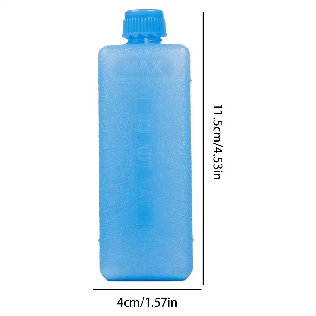 8pcs Reusable Ice Box PE Ice Crystal Box Refrigeration Keep Fresh Picnic Cooler Box Durable Air Conditioning Fan Ice Crystal Box