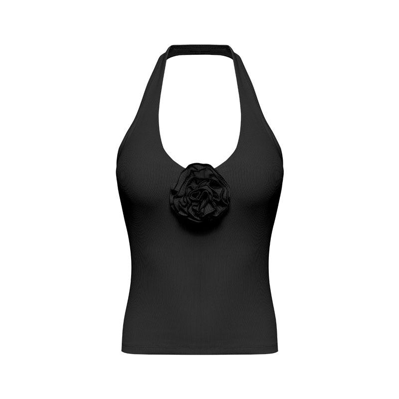 

Европейский и американский женский топ для йоги с халтером и открытой спиной - Утягивающий, дышащий, с нагрудными вкладышами M