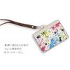 Grand Cinq Colorful Ink ID Card Holder with Neck Strap [Black] Name Tag Holder, Employee ID Card Holder, Neck Strap, Pass Case, Commuter Pass Case