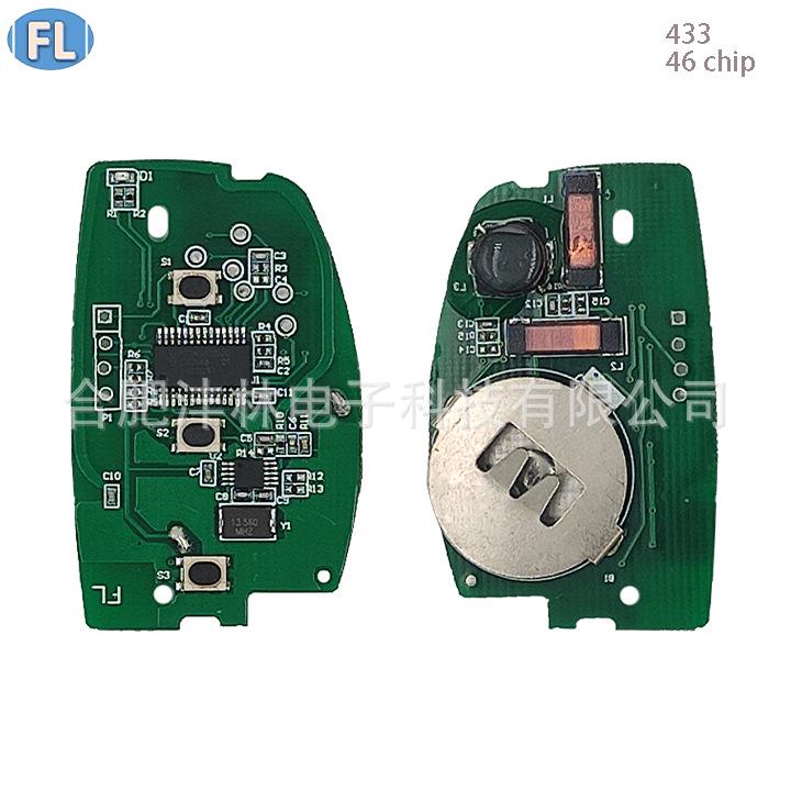 Hyundai IX35 3-Button Smart Key Board 433MHz 46 Chip