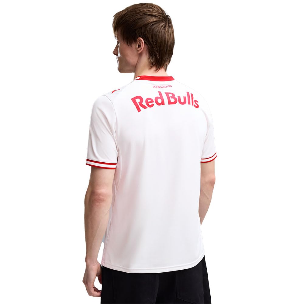 Red Bull Salzburg RBS Réplica Camiseta Local Manga Corta Fútbol Blanco PUMA 2026-27 784368-01