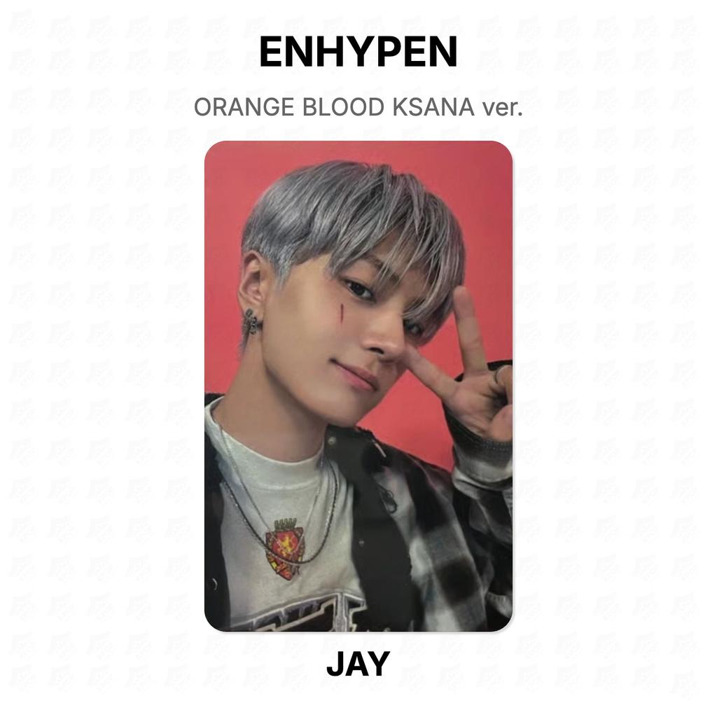 ENHYPEN ORANGE BLOOD KSANA Ver. Official Photocard