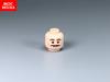 10pcs MOC Bricks Male and Female Figure Head Face Expression DIY Mini Dolls Model Building Blocks Educational Toys