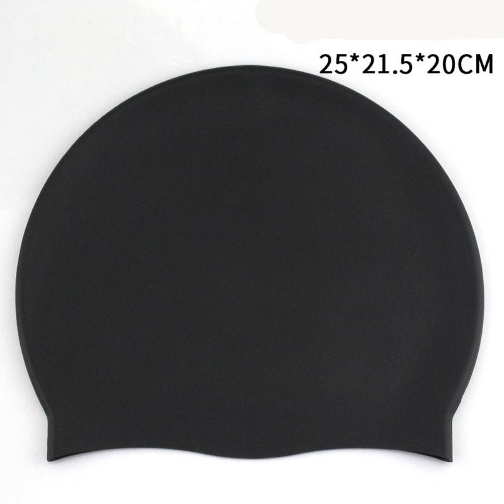 Длинные волосы коса очень большой водонепроницаемая шапочка для плавания большая голова новая шапочка для купания