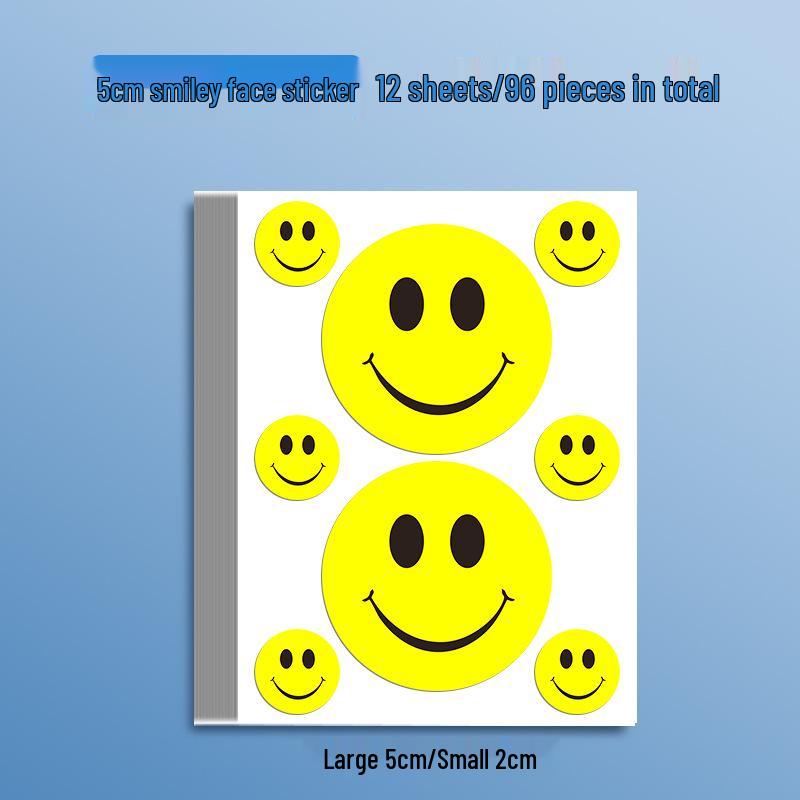 Jerry's Smiley Face Stickers for Teachers: Fun Motivation Rewards for Kids and Preschool Activities.