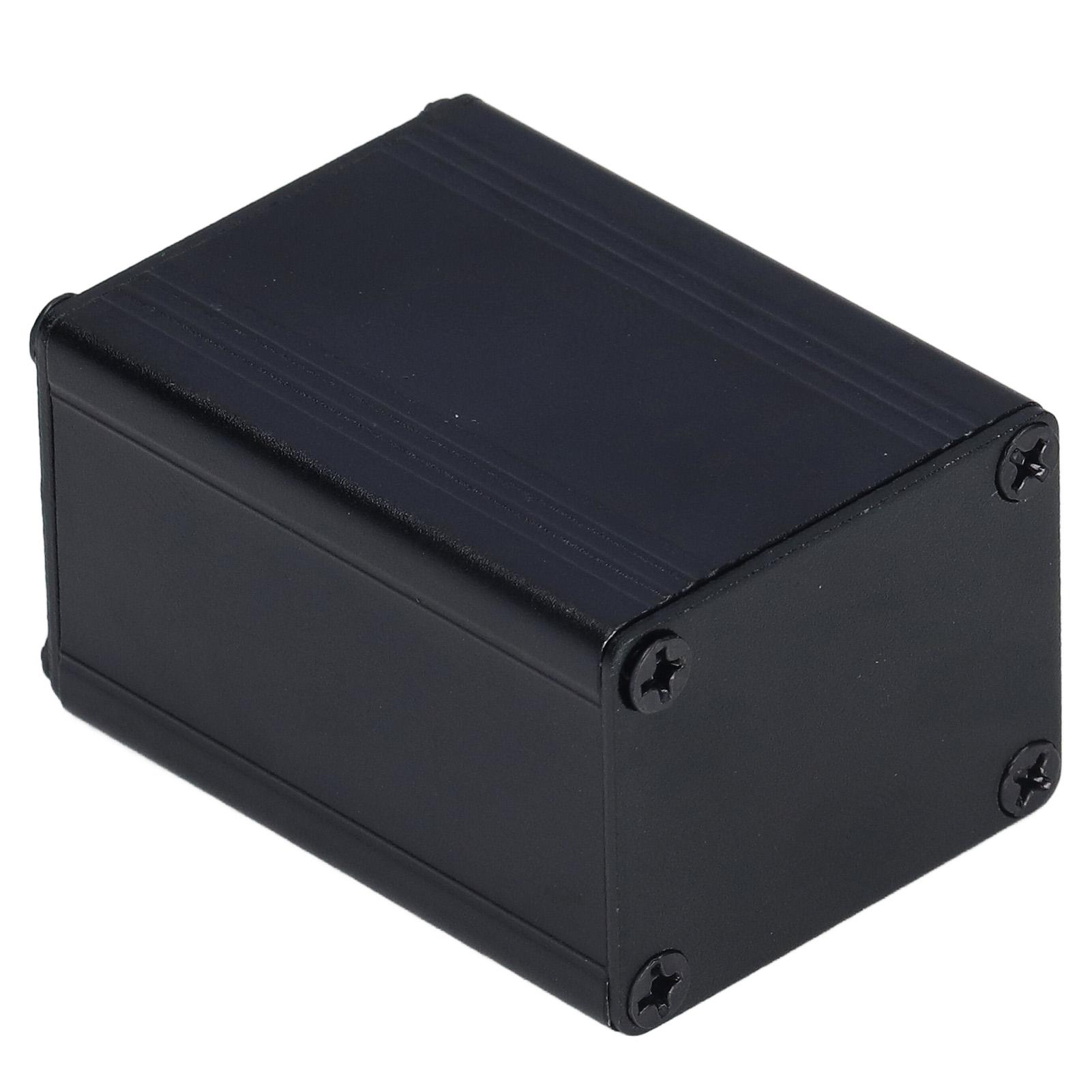 

Алюмінієва електрична коробка, водонепроникна роз’ємна коробка, інтегрована для DIY, чорна